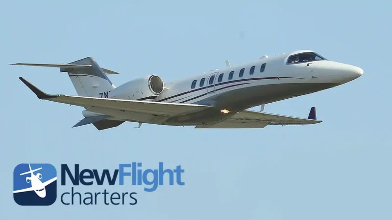 Learjet Private Jet Charter